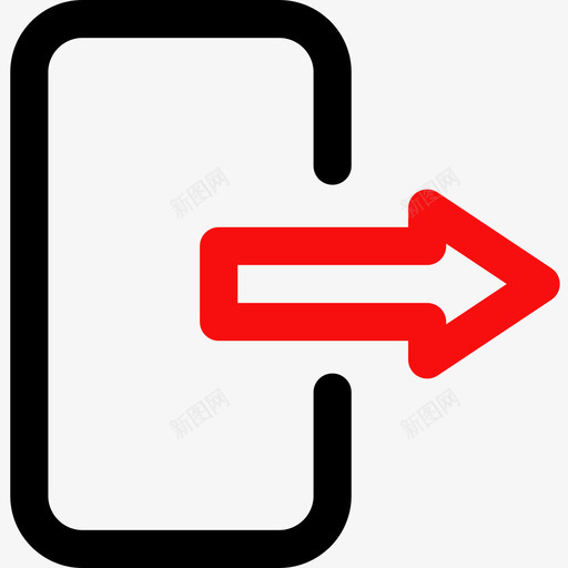 紧急疏散7双音图标svg_新图网 https://ixintu.com 双音 疏散 紧急