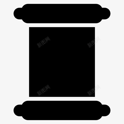 纸卷中国文化图标svg_新图网 https://ixintu.com 中国 中国文化 传统 字形 文化 纸卷