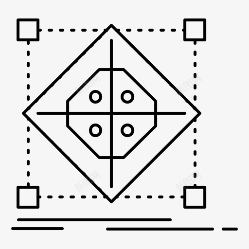 建筑集群网格模型图标svg_新图网 https://ixintu.com 准备 制造 实验室 建筑 数据 模型 科学 网格 集群