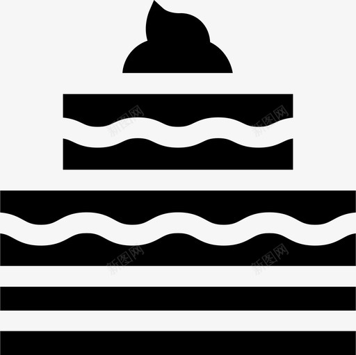 蛋糕甜点糖果1填充图标svg_新图网 https://ixintu.com 填充 甜点 糖果 蛋糕