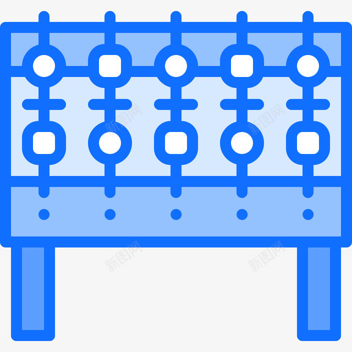 烤羊肉串烧烤28蓝色图标svg_新图网 https://ixintu.com 烧烤 羊肉串 蓝色