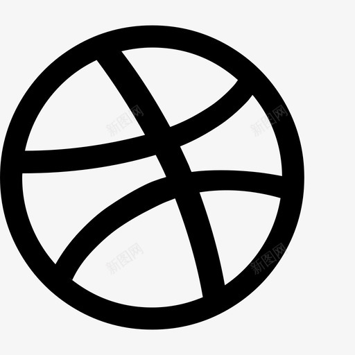 dribblesvg_新图网 https://ixintu.com dribble
