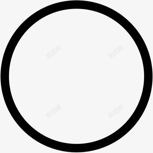 single button(outline)svg_新图网 https://ixintu.com single button(outline)