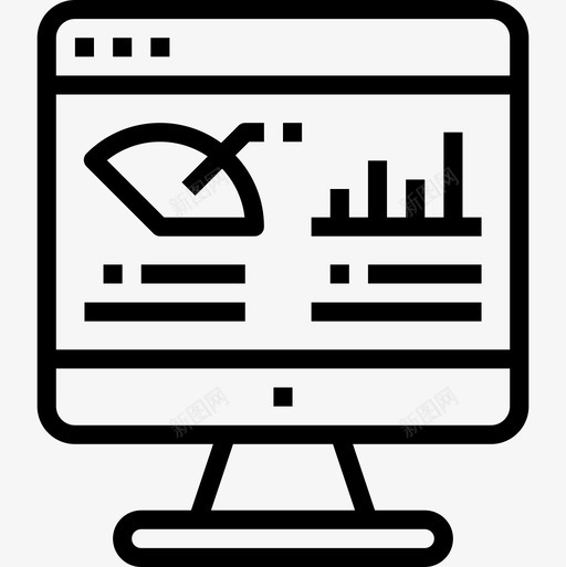 分析企业管理66线性图标svg_新图网 https://ixintu.com 企业管理 分析 线性