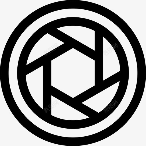 照相机快门风景艺术24线性图标svg_新图网 https://ixintu.com 快门 照相机 线性 艺术 风景