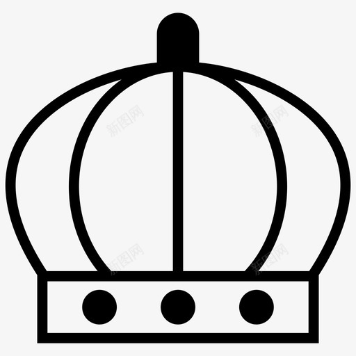 雄伟的皇冠皇冠皇冠符号图标svg_新图网 https://ixintu.com 图标 标志 皇冠 符号 纹身 设计 雄伟