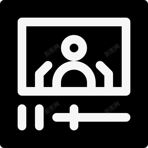 视频讲座在线学习35已填充图标svg_新图网 https://ixintu.com 在线学习 填充 视频 讲座