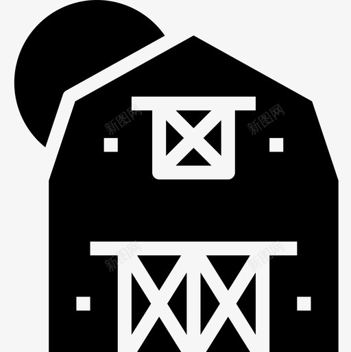 农场农场46填充图标svg_新图网 https://ixintu.com 农场 填充