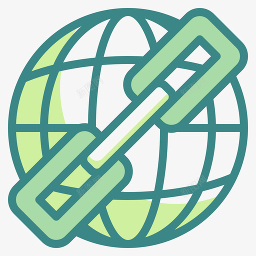 链路用户界面70双音图标svg_新图网 https://ixintu.com 双音 用户界面 链路