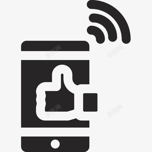 社交媒体数字服务19已填充图标svg_新图网 https://ixintu.com 填充 媒体 数字 服务 社交