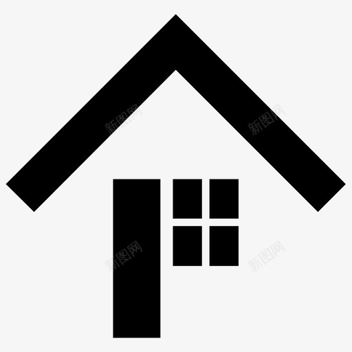 家庭申请住所图标svg_新图网 https://ixintu.com 住所 家庭 申请