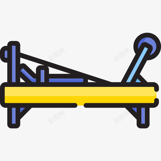 普拉提塔普拉提4线性颜色图标svg_新图网 https://ixintu.com 提塔 普拉 线性 颜色