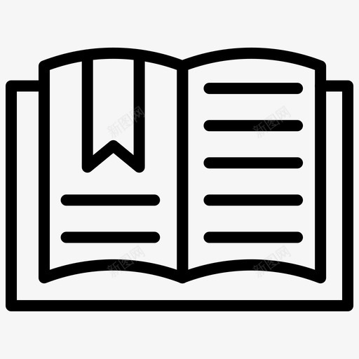 书籍教育指南图标svg_新图网 https://ixintu.com 书籍 图书馆 学习 指南 教育 阅读