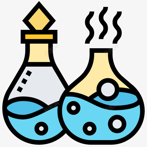 精油spa元素7线性颜色图标svg_新图网 https://ixintu.com spa 元素 精油 线性 颜色