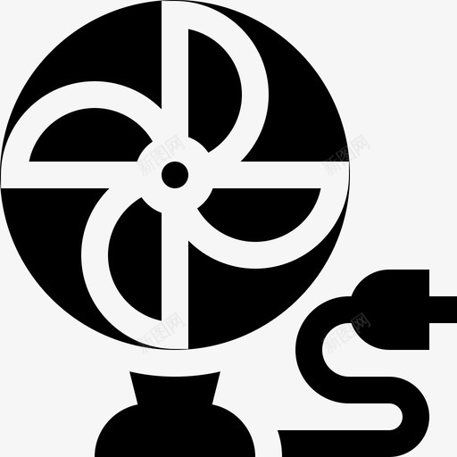 风扇夏季73充满图标svg_新图网 https://ixintu.com 充满 夏季 风扇