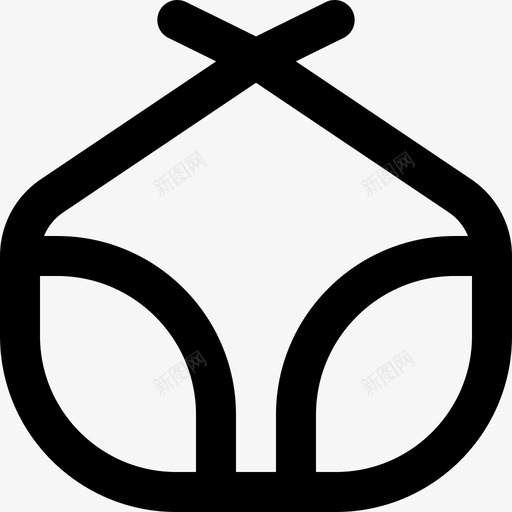比基尼游泳池1直线型图标svg_新图网 https://ixintu.com 比基尼 游泳池 直线 线型