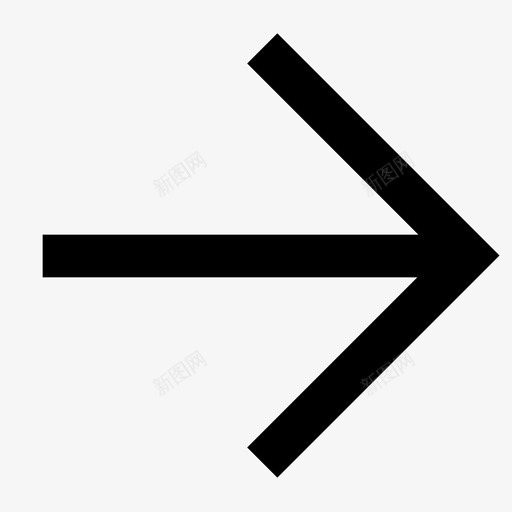箭头继续前进图标svg_新图网 https://ixintu.com 下一步 前进 发送 实心 方向 箭头 继续