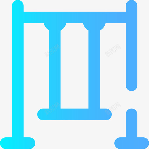 秋千娱乐1坡度图标svg_新图网 https://ixintu.com 坡度 娱乐 秋千