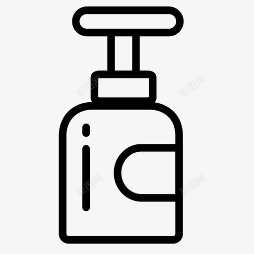 icon_洗头膏svg_新图网 https://ixintu.com icon_洗头膏