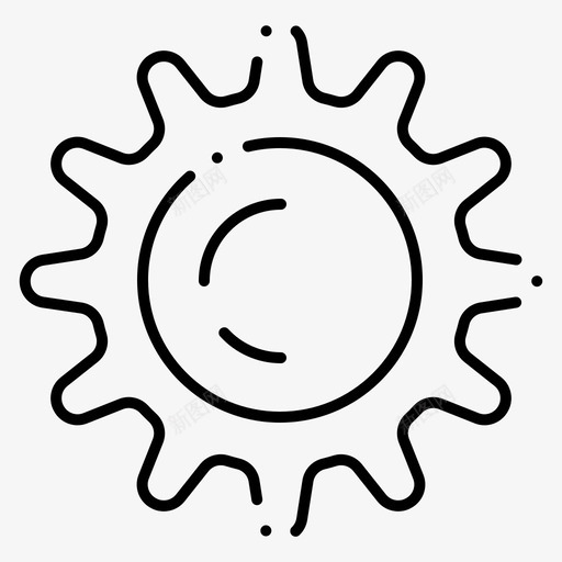 阳光网络界面2月系列v4图标svg_新图网 https://ixintu.com 2月 v4 界面 系列 网络 阳光