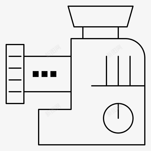 搅拌机厨房手动图标svg_新图网 https://ixintu.com 2月 v4 厨房 手动 搅拌机 收集 界面 网络 肉类
