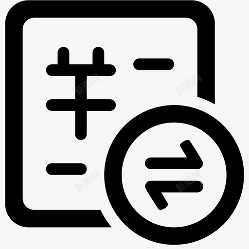 cash-recordsvg_新图网 https://ixintu.com cash-record 收支流水账 单色