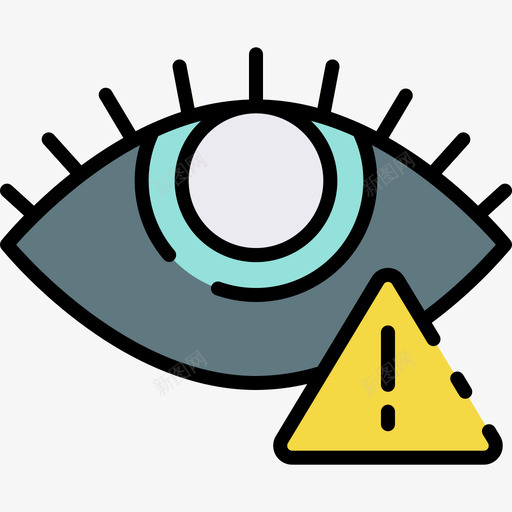 间谍软件黑客56线性颜色图标svg_新图网 https://ixintu.com 线性 间谍软件 颜色 黑客