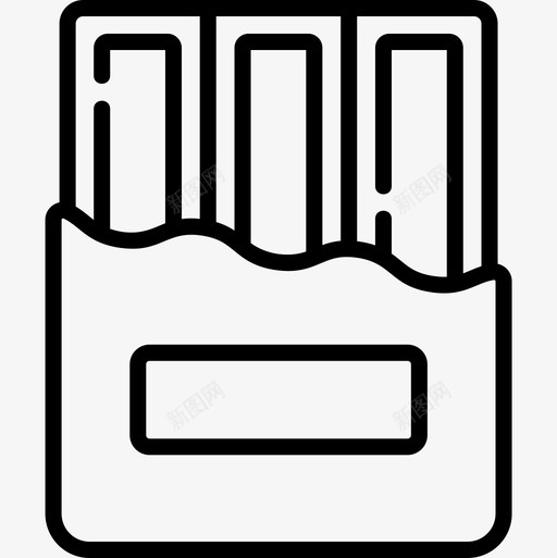巧克力甜点和糖果9直系图标svg_新图网 https://ixintu.com 巧克力 甜点 直系 糖果