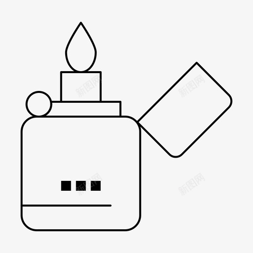 火打火机吸烟图标svg_新图网 https://ixintu.com collection feb v4 web zippo 吸烟 打火机 界面