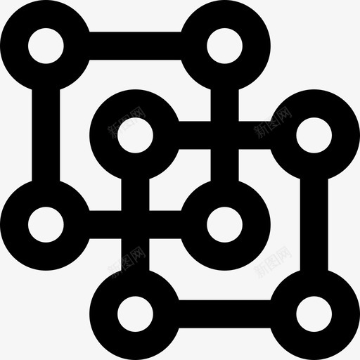 研究在线学习39线性图标svg_新图网 https://ixintu.com 在线学习 研究 线性