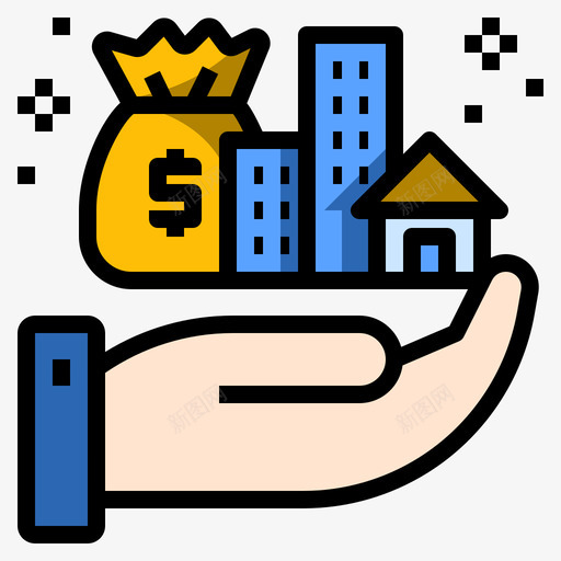 资产fintech19线性颜色图标svg_新图网 https://ixintu.com fintech 线性 资产 颜色