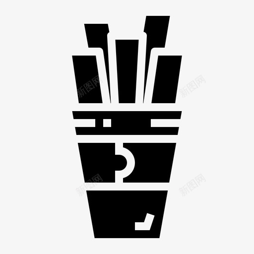 油炸鱼脆皮吃图标svg_新图网 https://ixintu.com 固体 油炸 海鲜 炸鱼 脆皮 鱼棒