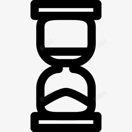 时间沙漏装载图标svg_新图网 https://ixintu.com 人力资源 时间 沙子 沙漏 等待 装载 进度