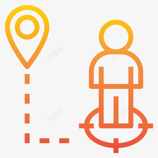 位置导航和地图26坡度图标svg_新图网 https://ixintu.com 位置 地图 坡度 导航