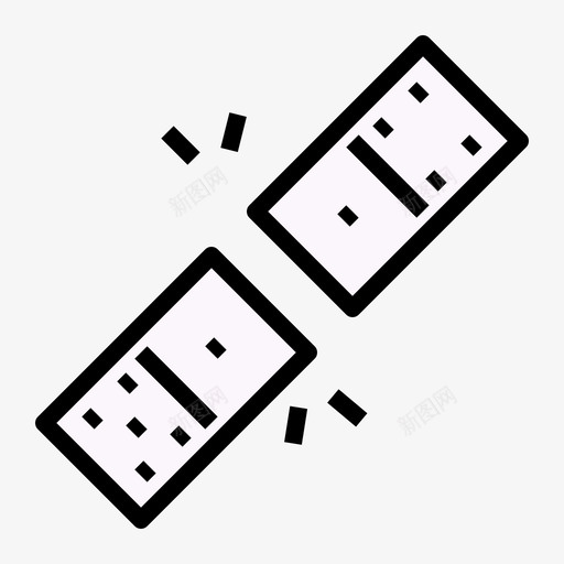 多米诺骨牌赌博赌博3线性颜色图标svg_新图网 https://ixintu.com 多米诺骨牌 线性 赌博 颜色