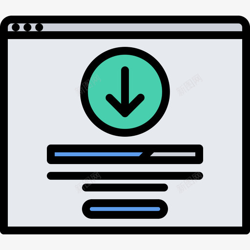 文件网站6彩色图标svg_新图网 https://ixintu.com 下载网站 彩色 文件