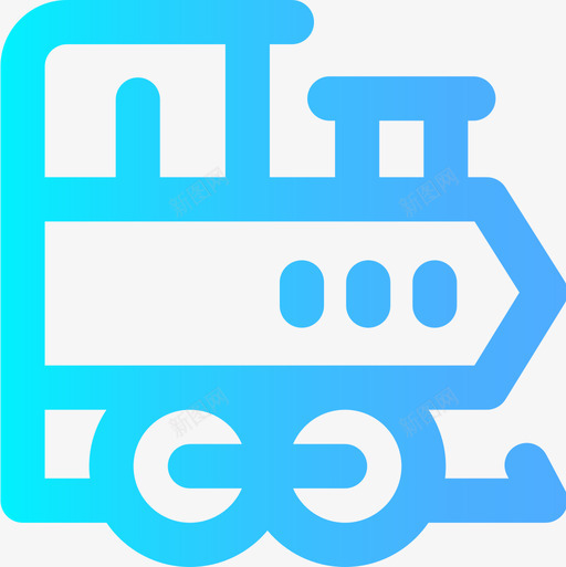 火车游乐场1坡度图标svg_新图网 https://ixintu.com 坡度 游乐场 火车