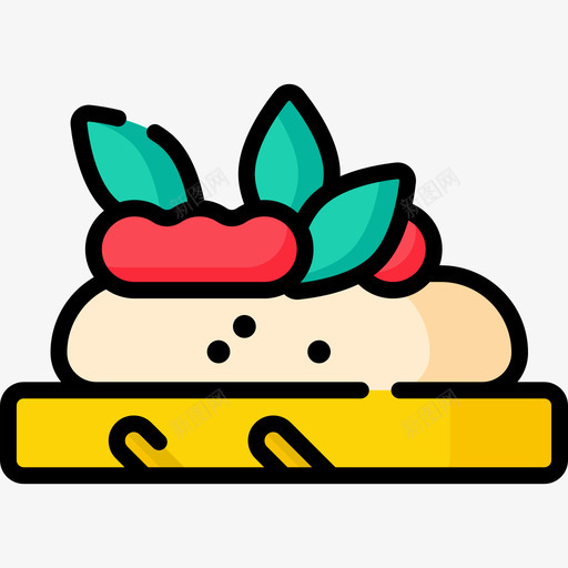 Bruschetta夏季食品和饮料9线性颜色图标svg_新图网 https://ixintu.com Bruschetta 夏季 线性 颜色 食品 饮料