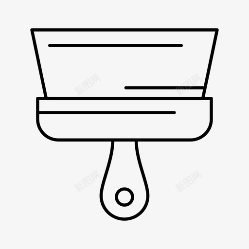 采购产品刷子油漆油漆刷图标svg_新图网 https://ixintu.com 产品 刷子 工具 建筑 油漆 采购