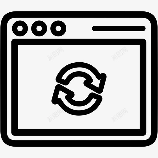 窗口重新加载应用程序windows图标svg_新图网 https://ixintu.com windows windows1 加载 应用程序 窗口 重新