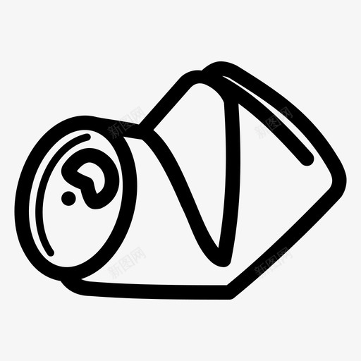 罐头啤酒饮料图标svg_新图网 https://ixintu.com 二手 啤酒 易拉罐 汽水 罐头 饮料