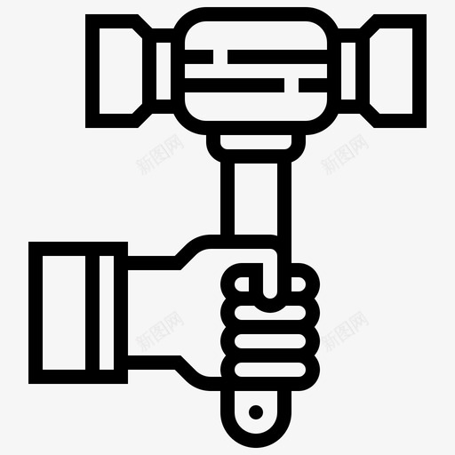 修理锤击维护图标svg_新图网 https://ixintu.com 中心线 修理 工程 工程中心 技工 服务 维护 锤击