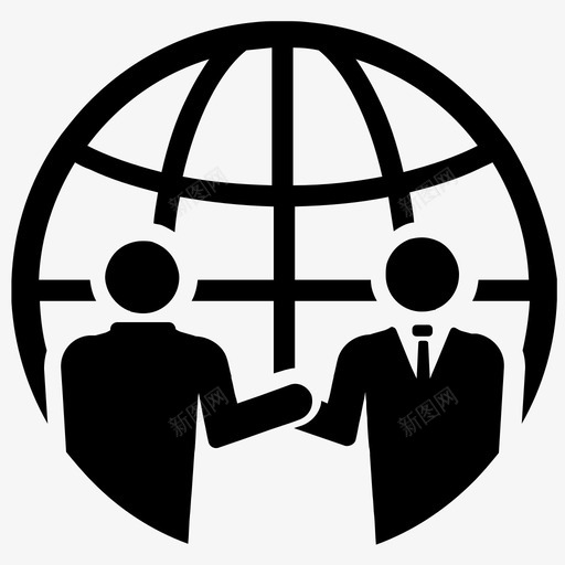 全球合资企业业务业务交易业务伙伴关系图标svg_新图网 https://ixintu.com 业务 交易 人力 伙伴 全球 关系 合资企业 握手 资源管理