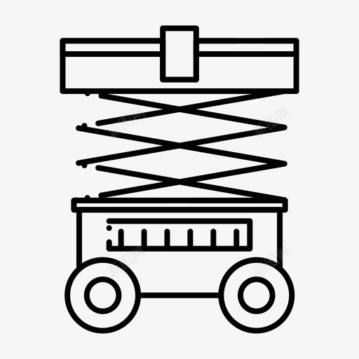 升降机叉车仓库图标svg_新图网 https://ixintu.com 仓库 升降机 叉车 界面