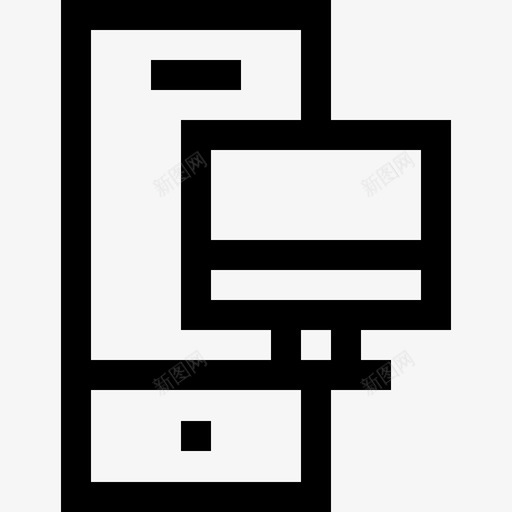计算机移动功能42线性图标svg_新图网 https://ixintu.com 功能 移动 线性 计算机