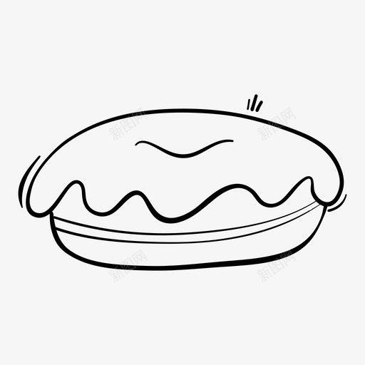 甜甜圈糖果甜点图标svg_新图网 https://ixintu.com 甜点 甜甜圈 甜食 糖果 食物