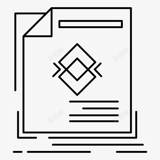 广告传单杂志图标svg_新图网 https://ixintu.com 传单 广告 广告媒体 数据 杂志 经济 页面