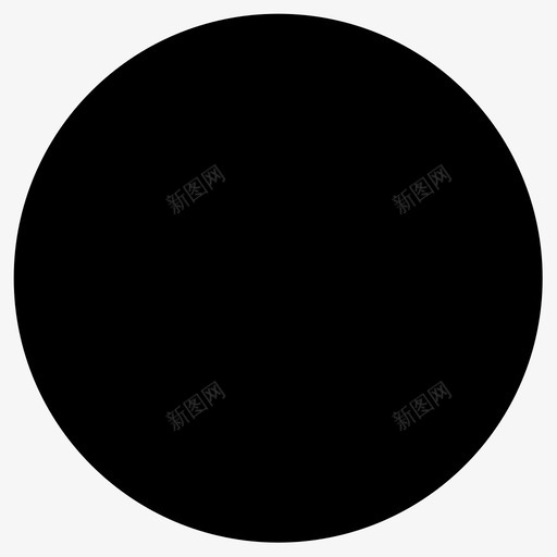 圆圆周场图标svg_新图网 https://ixintu.com 圆周