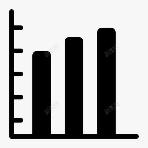 图表条形图投资图标svg_新图网 https://ixintu.com 图表 投资 条形图 统计 营销