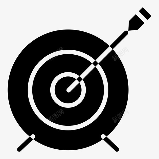 目标计划策略图标svg_新图网 https://ixintu.com 目标 策略 计划